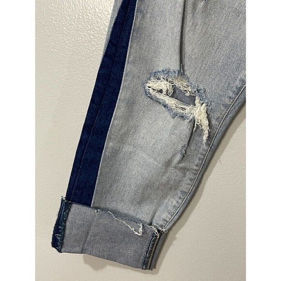 PISTOLA Pick Me Up Jeans Size 27 Blue Distressed Raw Hem High Rise Denim - Picture 5 of 11